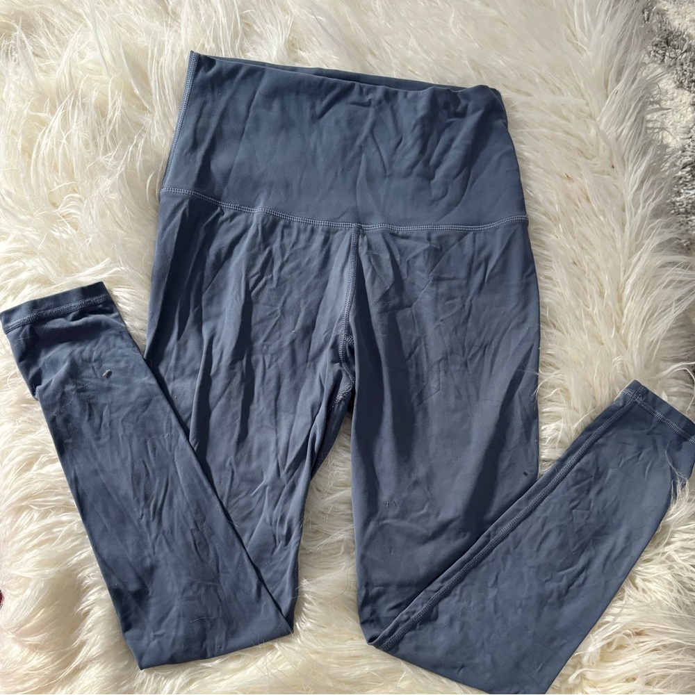 blue lululemon leggings
